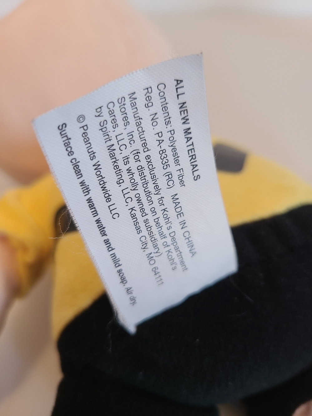 Charlie Brown Plush Doll Toy - Picture 8 of 9